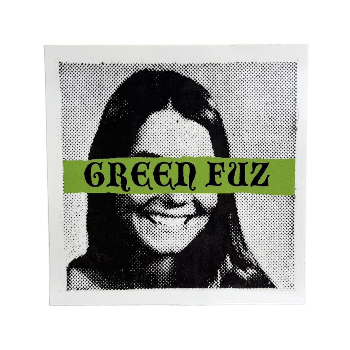 GREEN FUZ OFFICIAL STICKER③ ロゴ グリーンファズ ステッカー